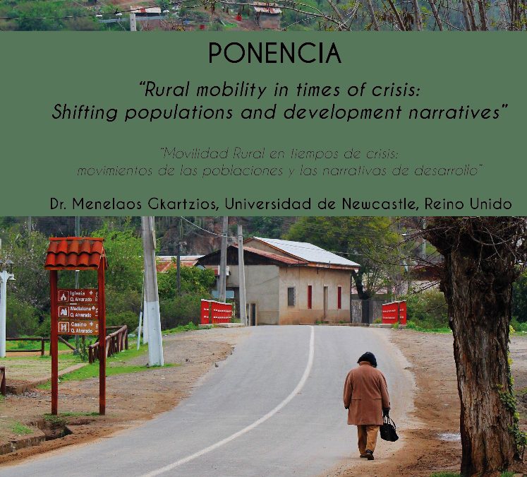 Centro Ceres invita a participar de la Ponencia “Movilidad Rural en tiempos de crisis: movimientos de las poblaciones y las narrativas de desarrollo”.