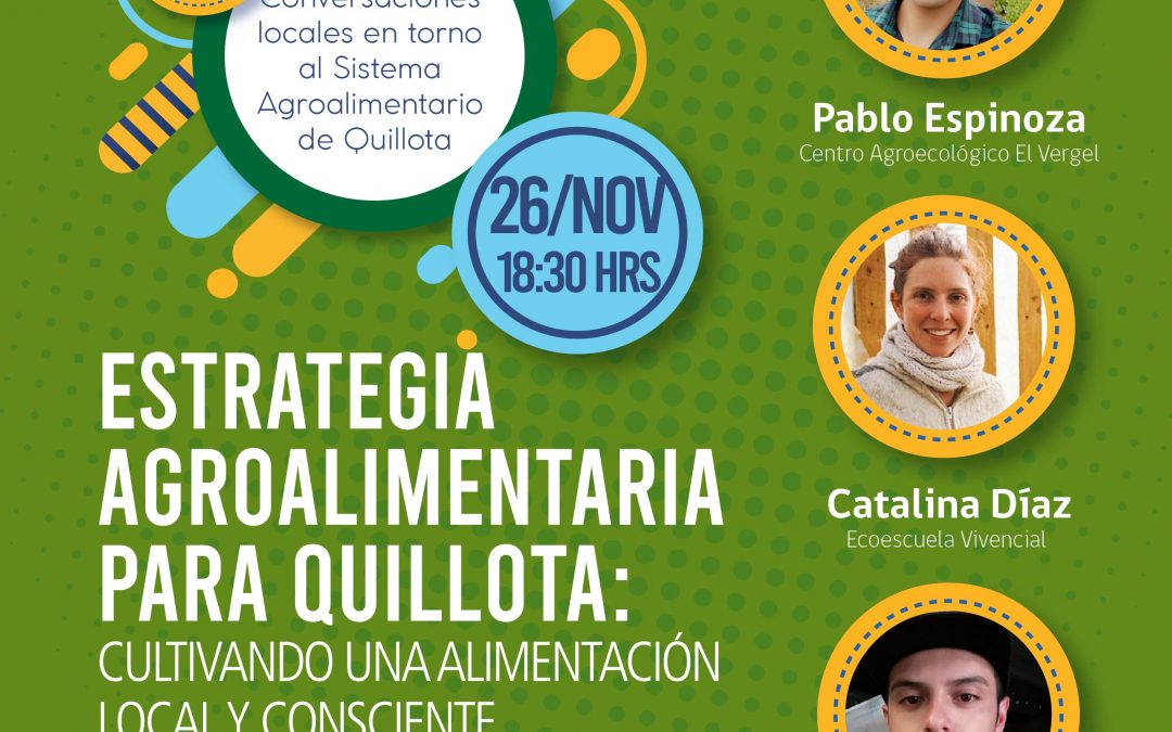 Actores locales abordan rol de la educación en ciclo de conversatorios sobre Sistema Agroalimentario de Quillota