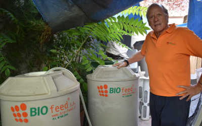 Centro Ceres y BIOfeed busca elevar propiedades del té de compost con micorrizas nativas