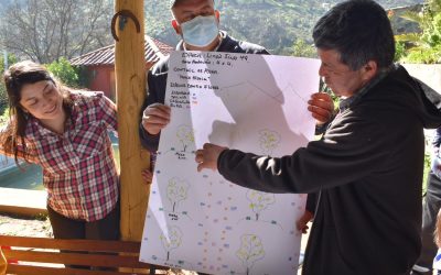Agricultores de Llay Llay, Olmué y Catemu se capacitan en uso de bandas florales como manejo sustentable de plagas