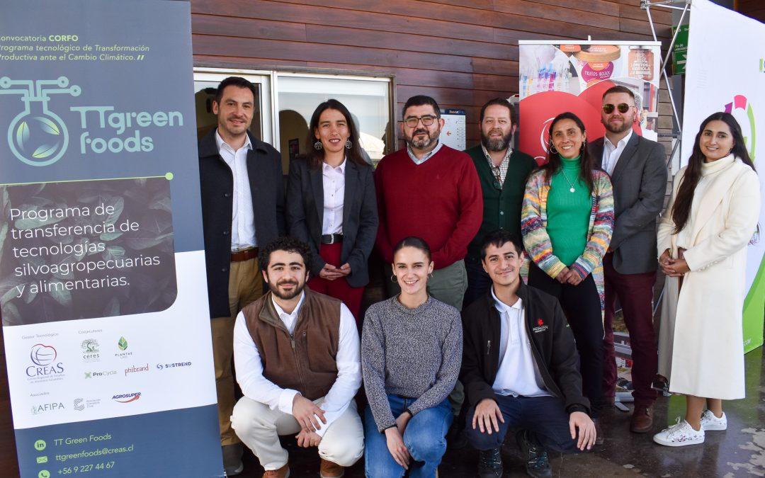 Programa TT Green Foods presenta tecnologías sustentables para el agro en Seminario PerfrutS